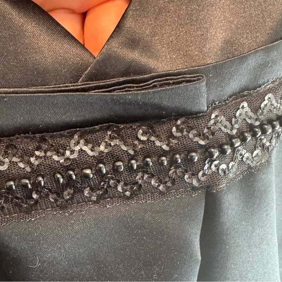 Princess Vera Wang Black Fit and Flare Cocktail Dress - Picture 5 of 8